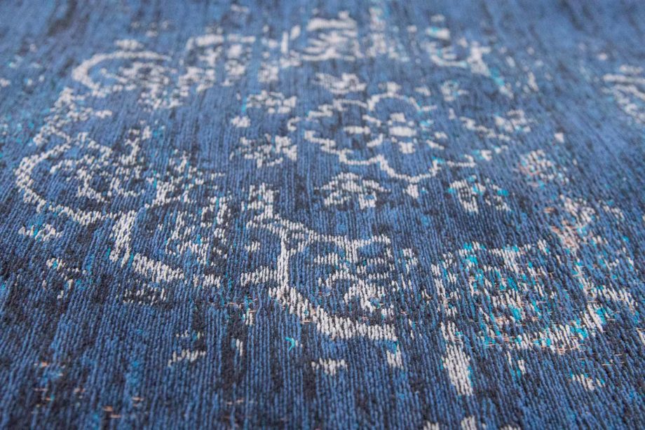 Louis De Poortere matta LX 8254 Fading World Medaillon Blue Night zoom