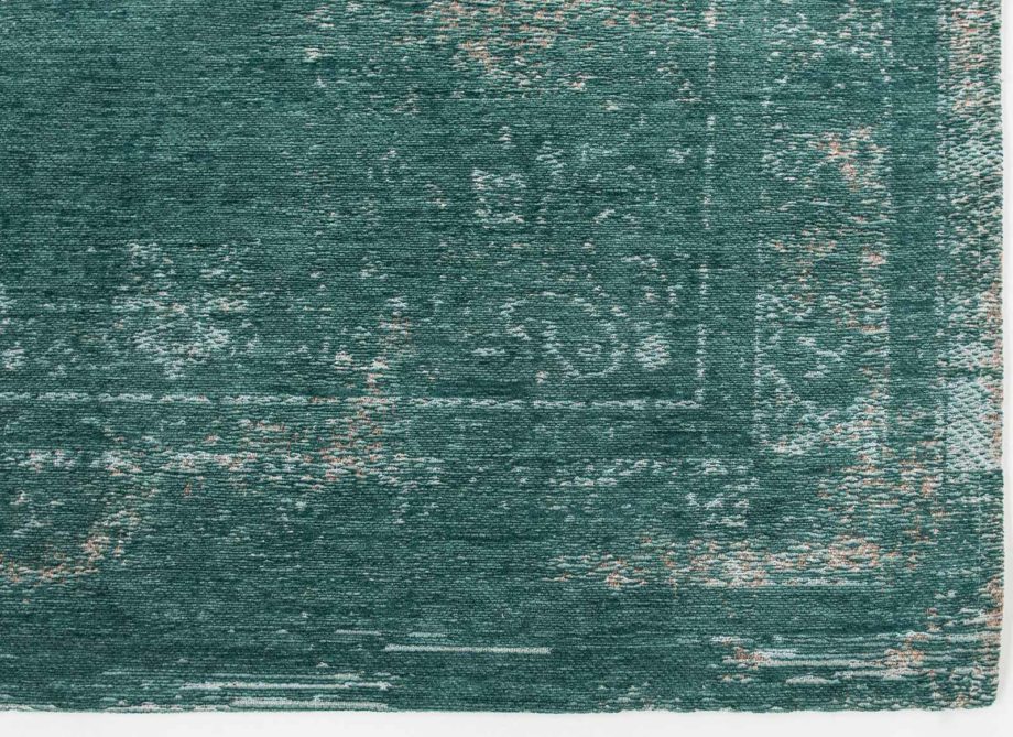 Louis De Poortere matta LX 8258 Fading World Medaillon Jade corner