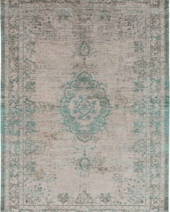 Louis De Poortere matta LX 8259 Fading World Medaillon Jade Oyster