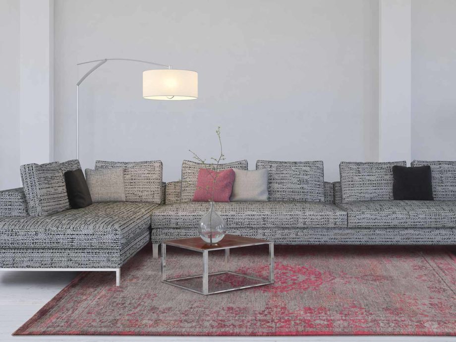 Louis De Poortere matta LX 8261 Fading World Medaillon Pink Flash interior