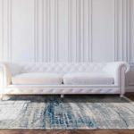 Louis De Poortere matta LX 8421 Mad Men Griff Bronx Azurite interior 2