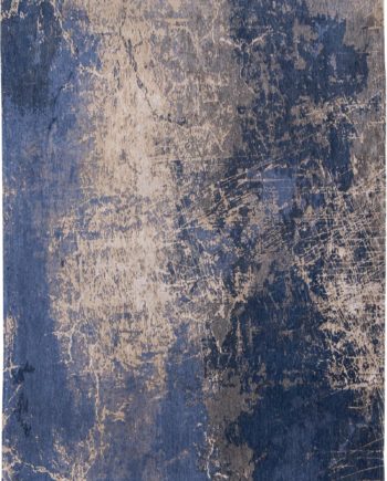 Louis De Poortere matta LX 8629 Mad Men Cracks Abyss Blue