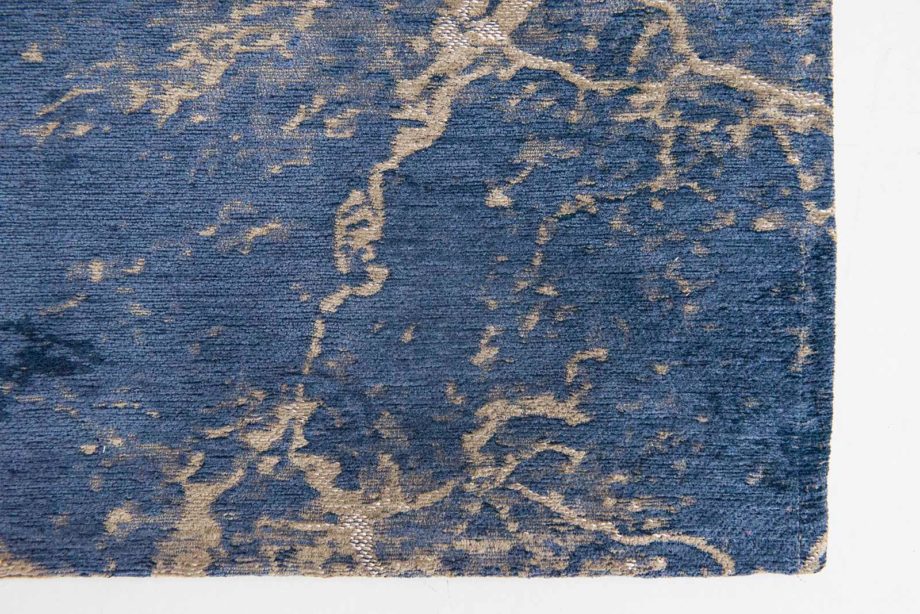Louis De Poortere matta LX 8629 Mad Men Cracks Abyss Blue zoom 3
