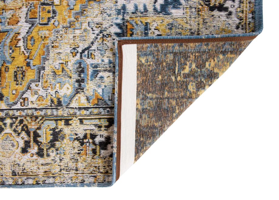 Louis De Poortere matta LX 8704 Antiquarian Antique Heriz Amir Gold back