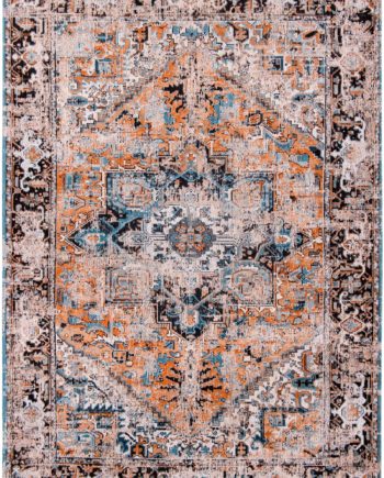 Louis De Poortere matta LX 8705 Antiquarian Antique Heriz Seray Orange