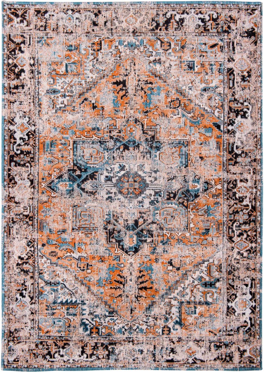 Louis De Poortere matta LX 8705 Antiquarian Antique Heriz Seray Orange