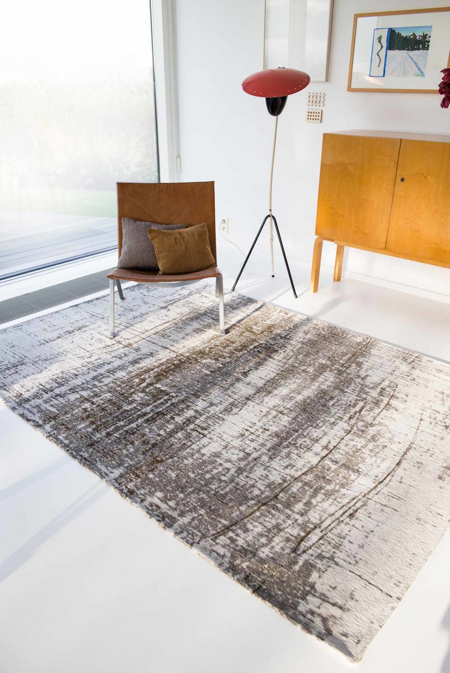 Louis De Poortere matta LX 8785 Mad Men Griff Concrete Jungle interior