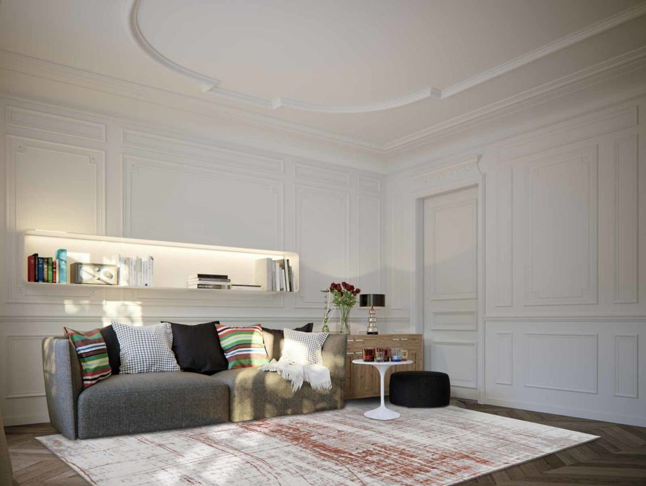 Louis De Poortere matta LX 8956 Mad Men Griff Copperfield interior