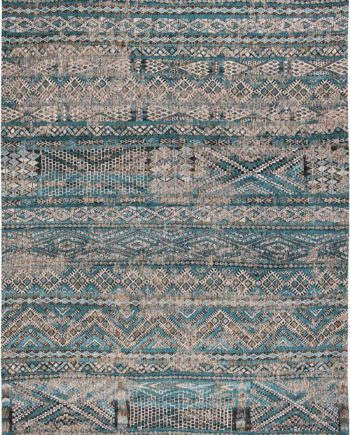 Louis De Poortere matta LX 9110 Antiquarian Kilim Zemmuri Blue