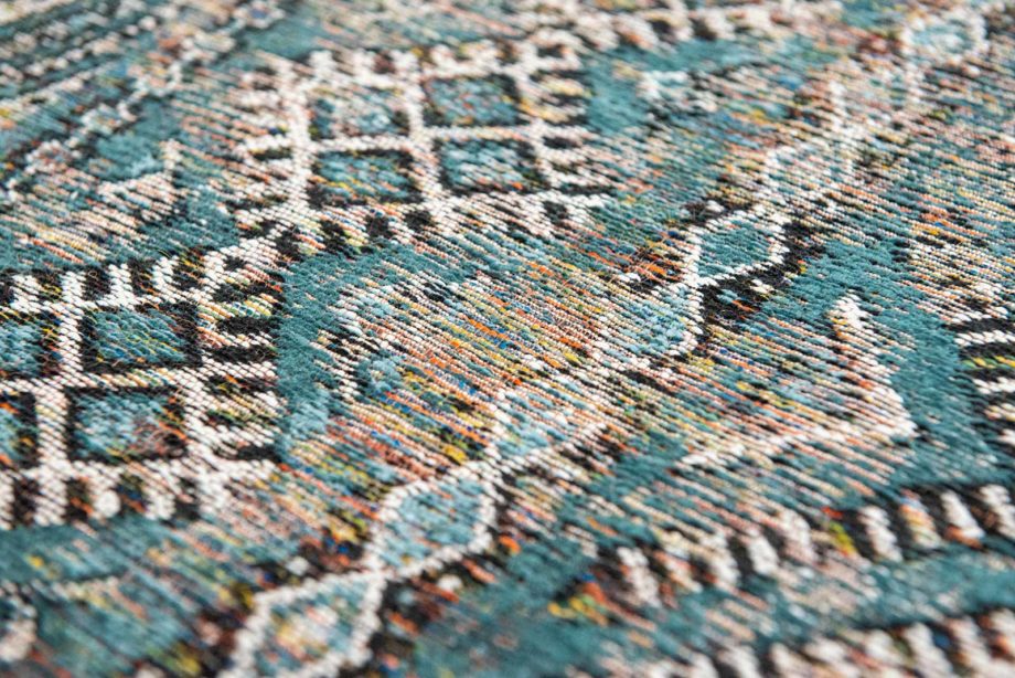 Louis De Poortere matta LX 9110 Antiquarian Kilim Zemmuri Blue zoom 1