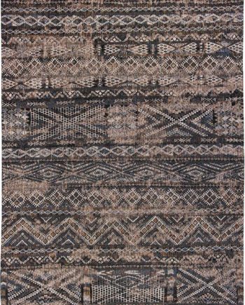 Louis De Poortere matta LX 9113 Antiquarian Kilim Black Rabat