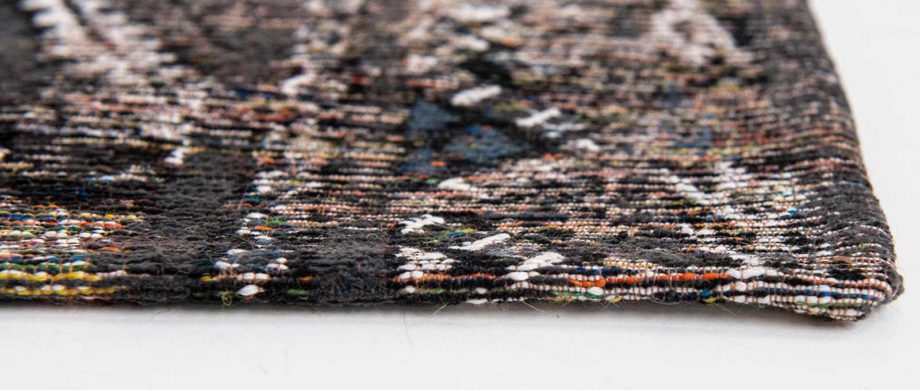 Louis De Poortere matta LX 9113 Antiquarian Kilim Black Rabat side