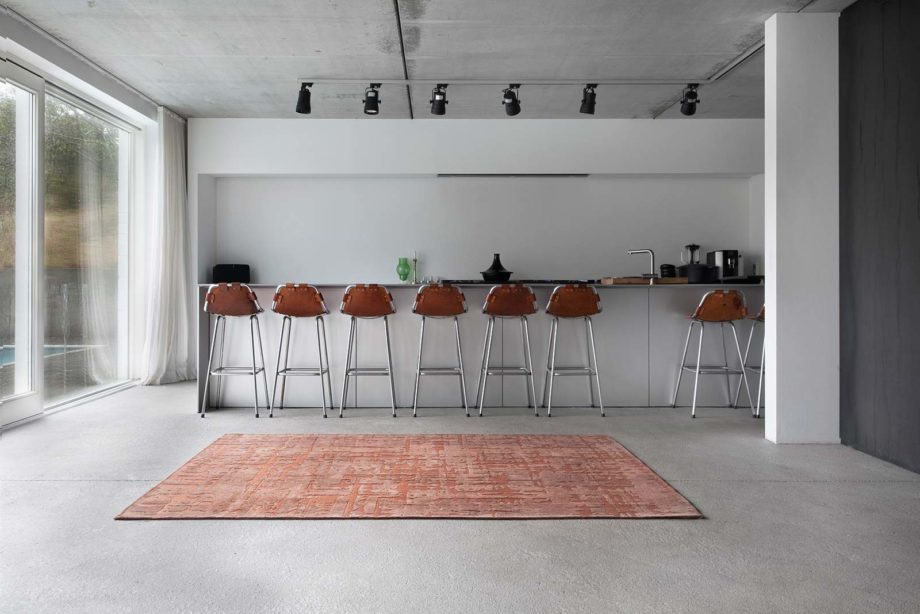 Louis De Poortere matta LX 9199 Structures Baobab Za Copper interior 1