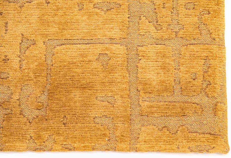 Louis De Poortere matta LX 9201 Structures Baobab Madagascar Gold corner