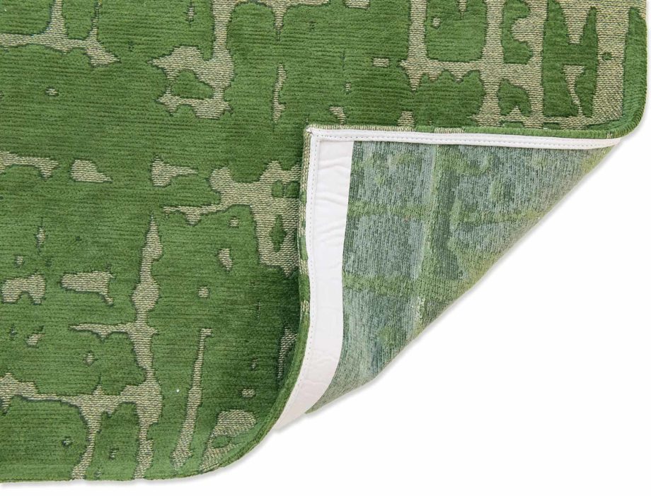 Louis De Poortere matta LX 9202 Structures Baobab Perrier Green back