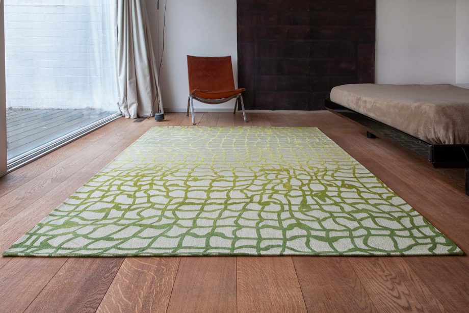 Louis De Poortere matta LX 9204 Mad Men Dedalo Republic Green interior 1