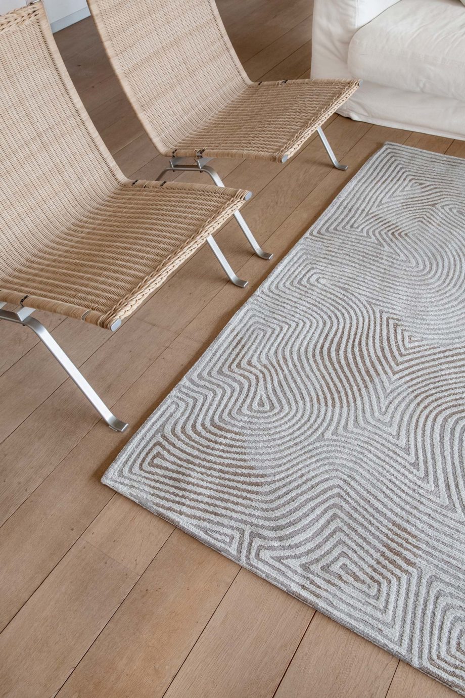 Louis De Poortere matta LX 9228 Meditation Coral Oyster White interior 2