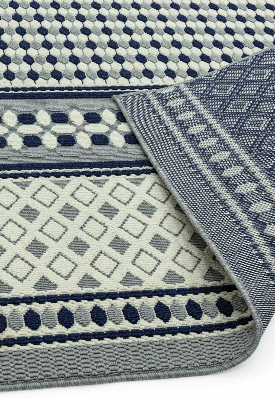 Asiatic Antibes AN06bluecreamgeometric 3