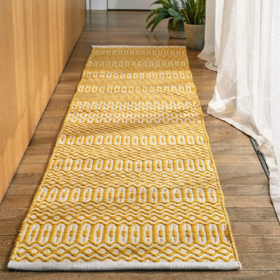 Asiatic Halsey mustard runner ls