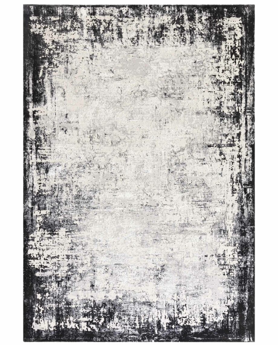 Asiatic Kuza border grey rug