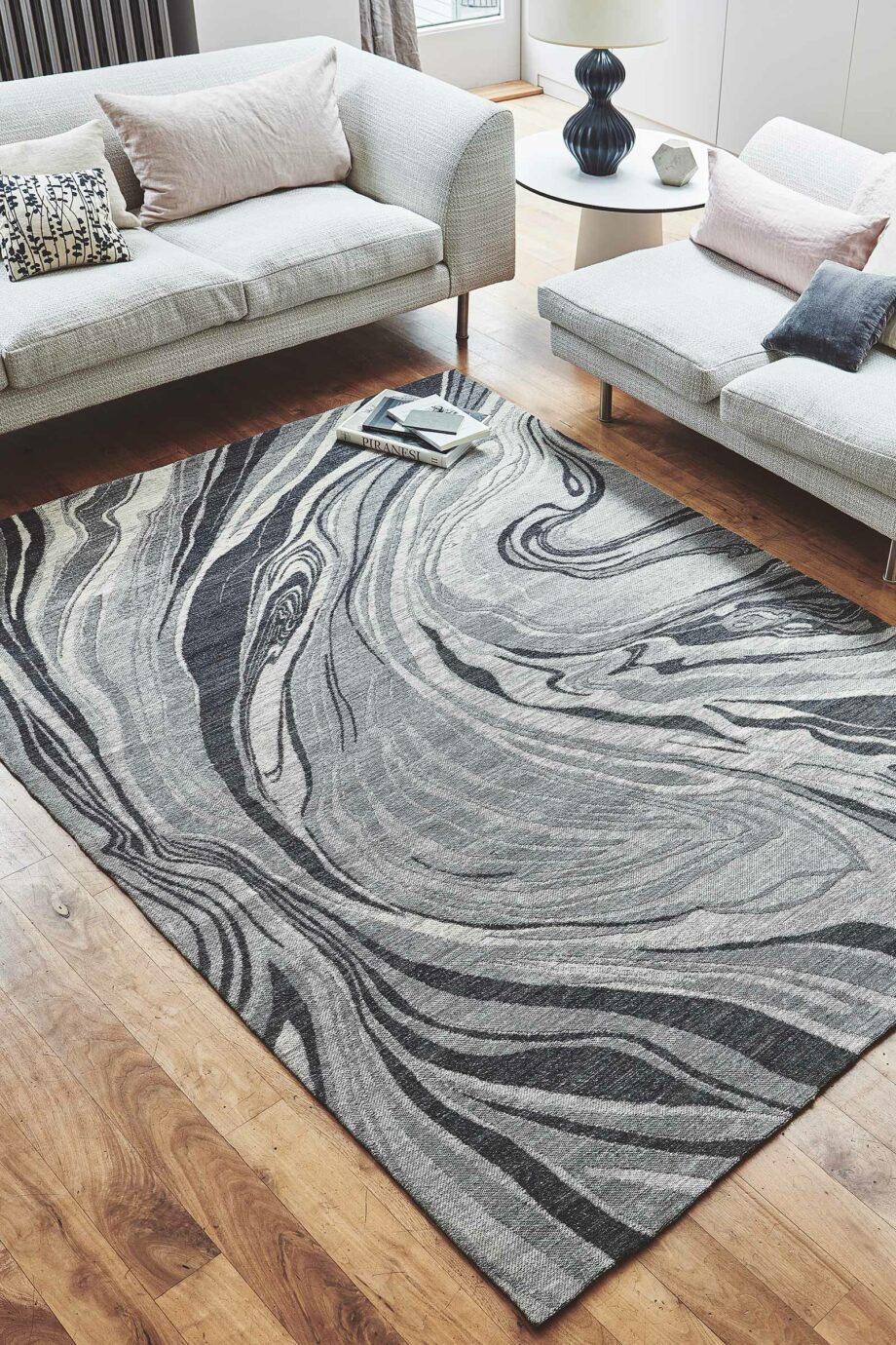Asiatic Shade SH01 Marble Grey LS