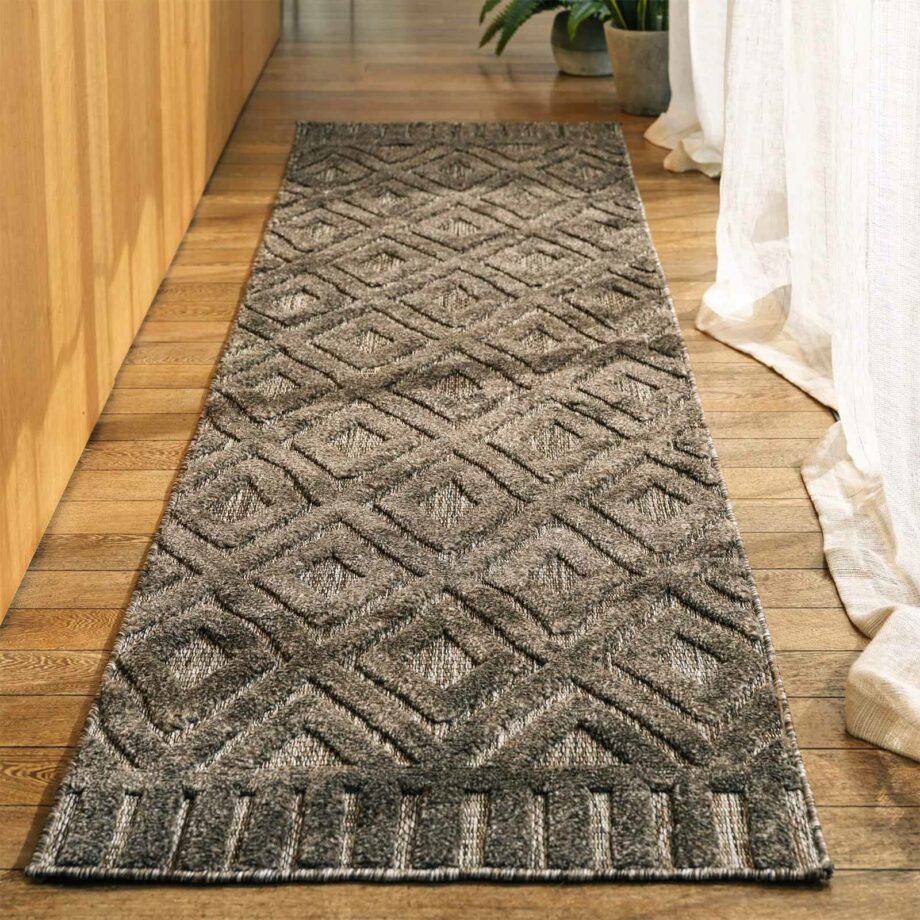 Asiatic salta sa02 charcoal diamond runner ls