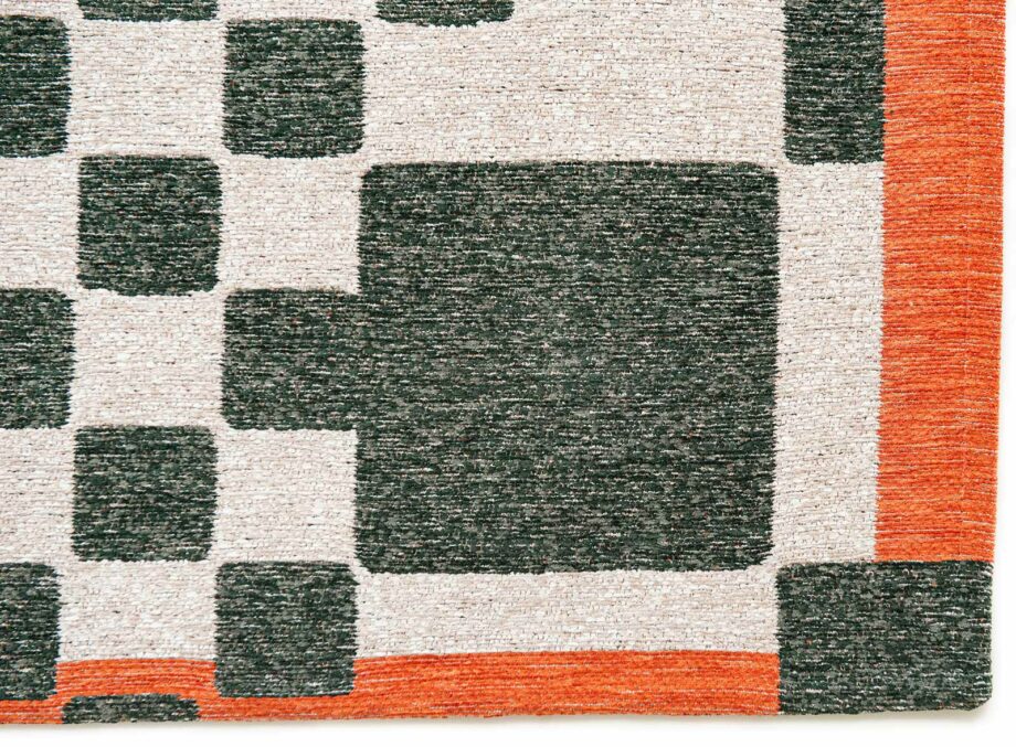 Louis De Poortere matta Craft Chess 9339 Deep Green corner