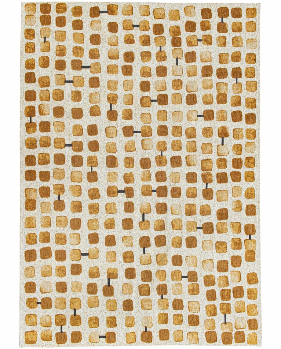 Louis De Poortere matta Craft Cobblestone 9346 Peach Party