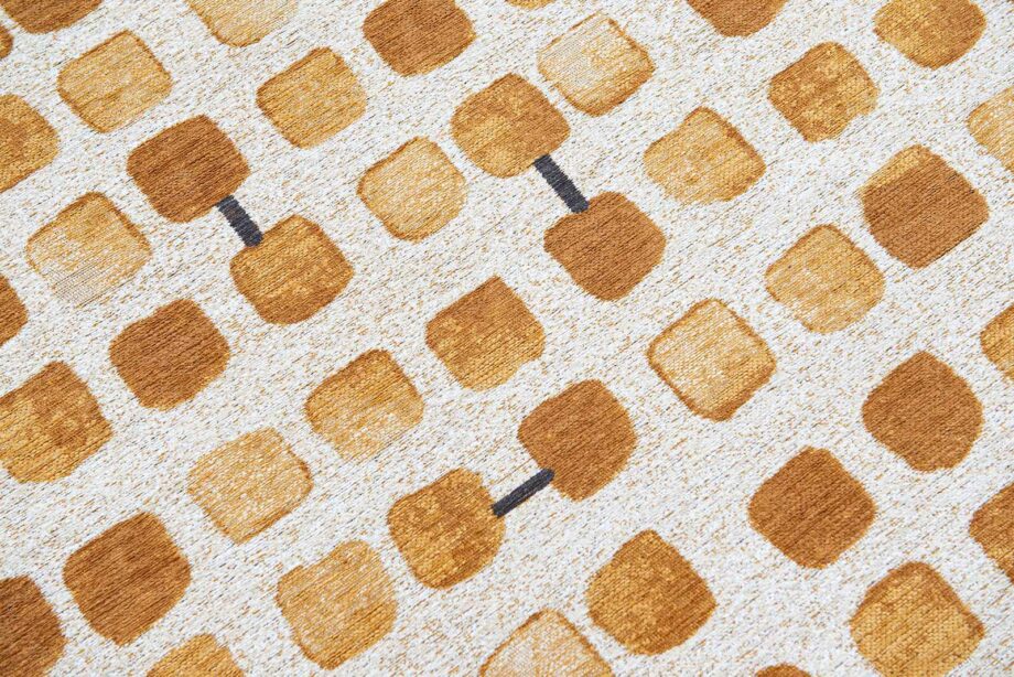 Louis De Poortere matta Craft Cobblestone 9346 Peach Party zoom 2