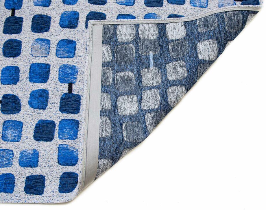 Louis De Poortere matta Craft Cobblestone 9348 Amparo Blues back