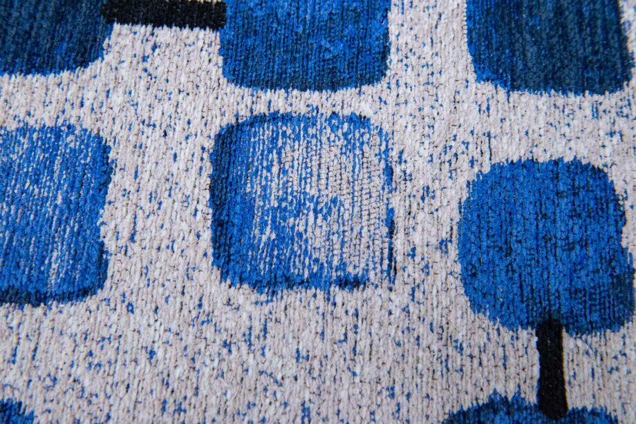 Louis De Poortere matta Craft Cobblestone 9348 Amparo Blues zoom 4