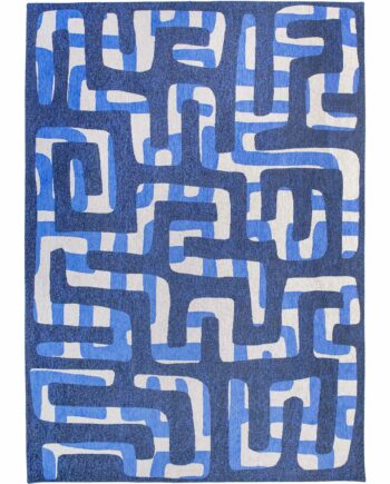 Louis De Poortere matta Craft Kuba 9336 Ultramarine