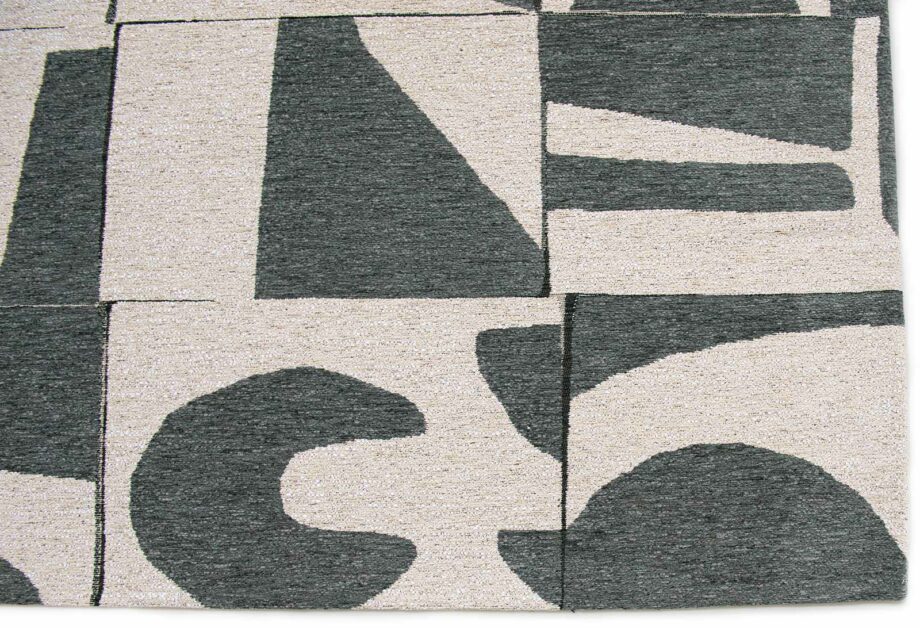 Louis De Poortere matta Craft Papercut 9361 Sea Spray corner