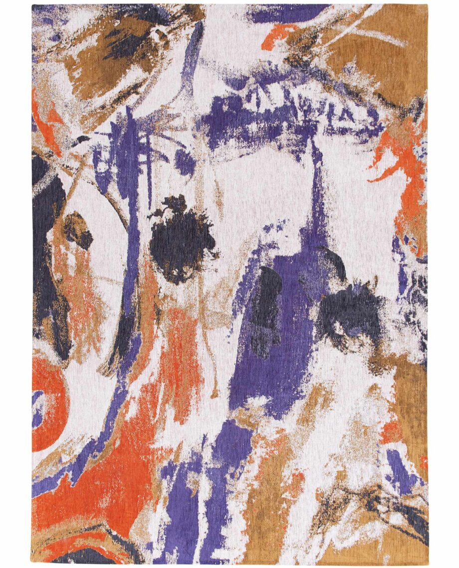 Louis De Poortere matta Gallery Fresque 9342 Purple Game