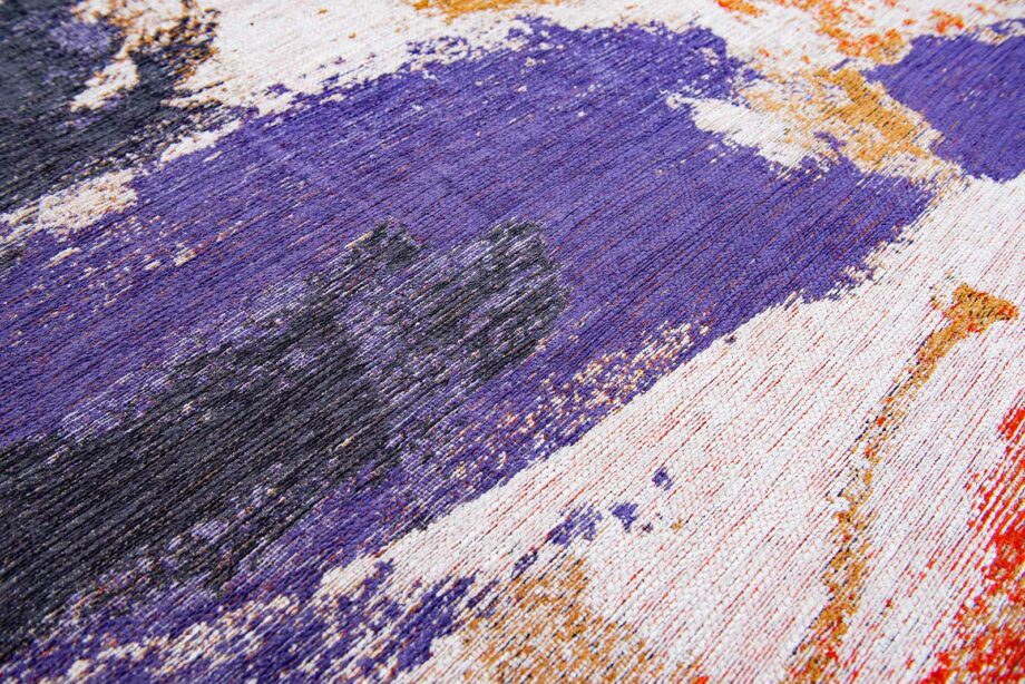 Louis De Poortere matta Gallery Fresque 9342 Purple Game zoom 2