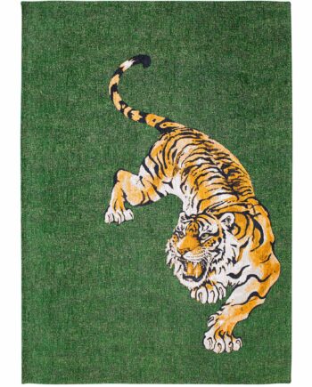 Louis De Poortere matta Pop 9388 Green On Fire