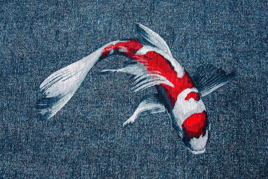 Louis De Poortere matta Pop 9390 Japanese Pond zoom 5