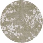 Louis De Poortere Sakura 9372 Wet Garden round