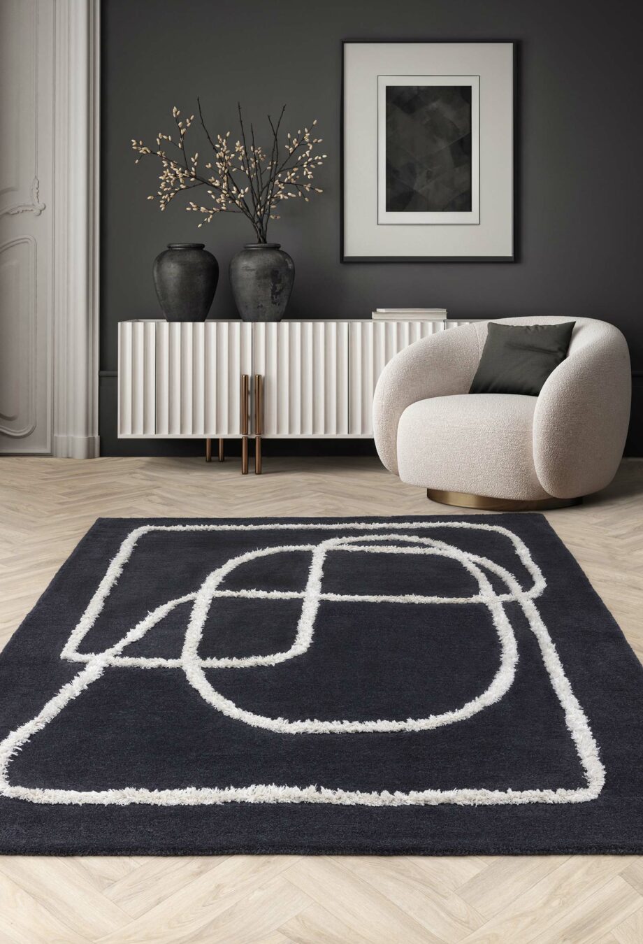 Asiatic matta 94 Infinity Charcoal interior