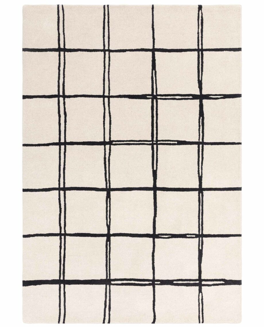 Asiatic matta Albany Grid Monochrome