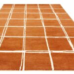 Asiatic matta Albany Grid Rust 1 3D