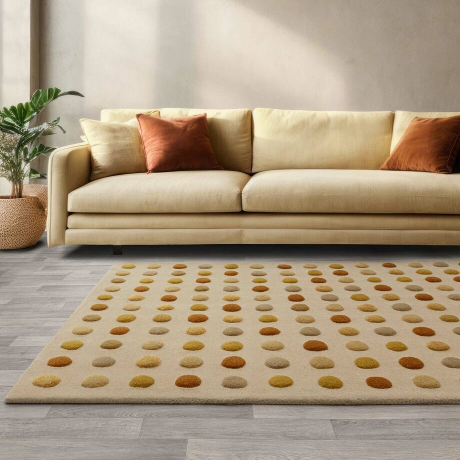 Asiatic matta Dotty Gold interior new square