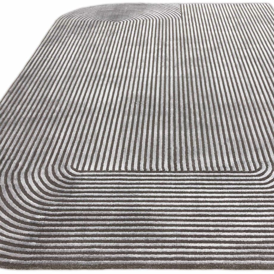 Asiatic matta Kuza Shape Black Charcoal 1