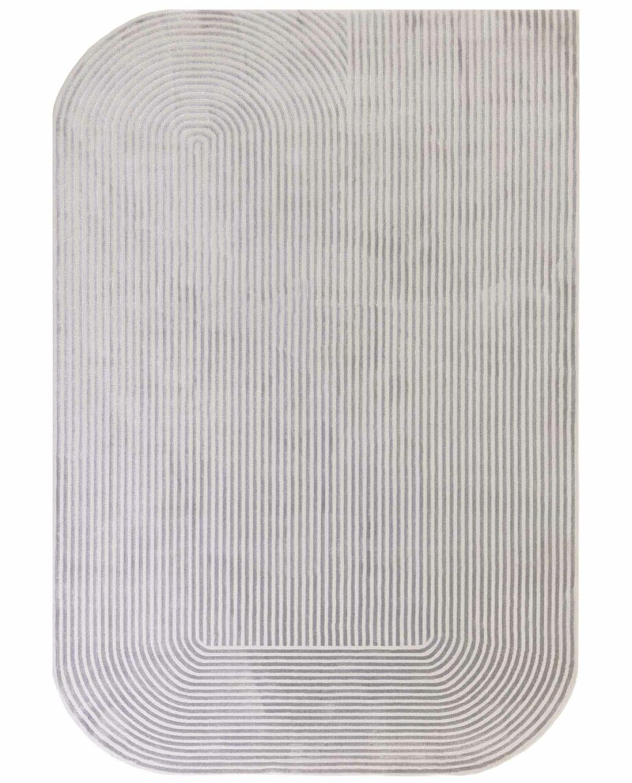 Asiatic matta Kuza Shape Silver Grey
