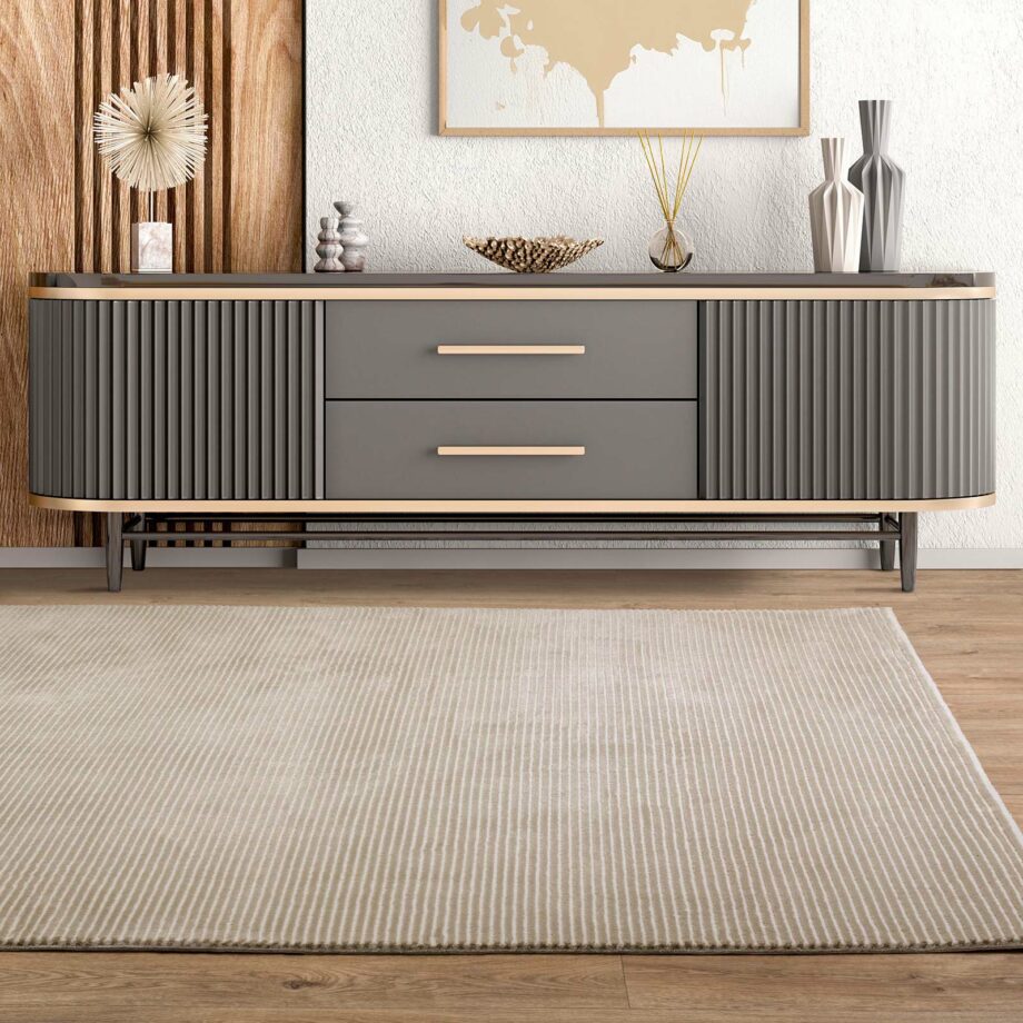 Asiatic matta Kuza Stripe Beige interior square
