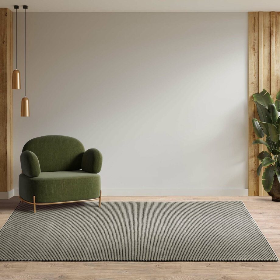Asiatic matta Kuza Stripe Khaki interior square