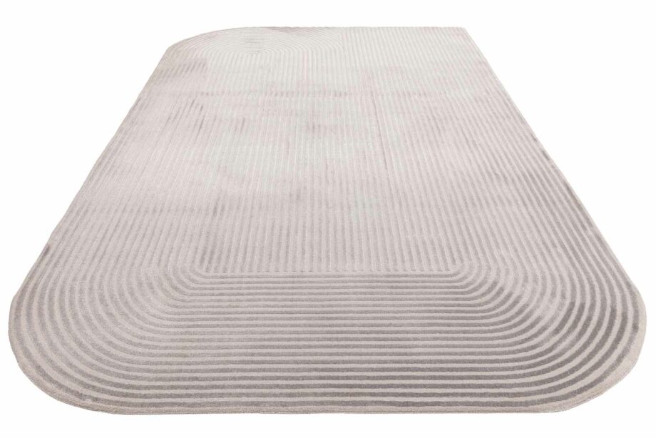 Asiatic matta Kuza shape silver grey 3D