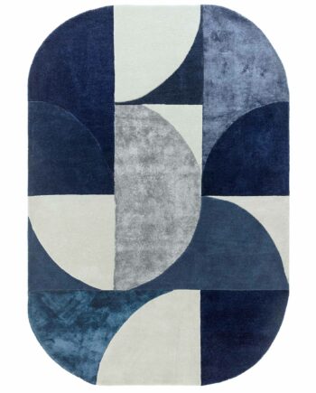 Asiatic matta Matrix 74 Oval Indigo