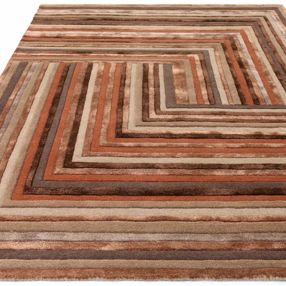 Asiatic matta Matrix 80 Network Terracotta 1