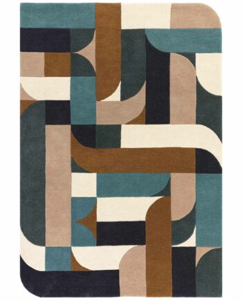 Asiatic matta Matrix 89 Klotski Teal